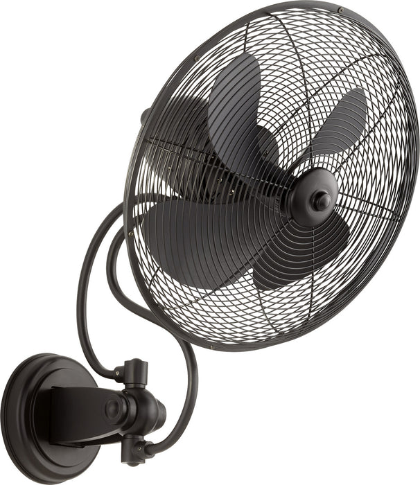 Quorum 94144-69 Patio Fan, Textured Black