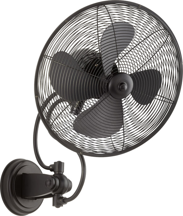 Quorum 94144-69 Patio Fan, Textured Black