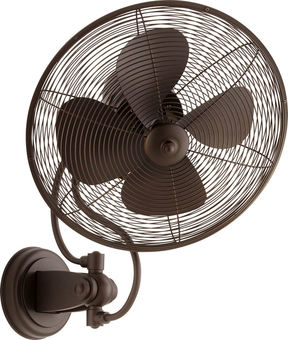 Quorum 94144-86 Patio Fan, Oiled Bronze