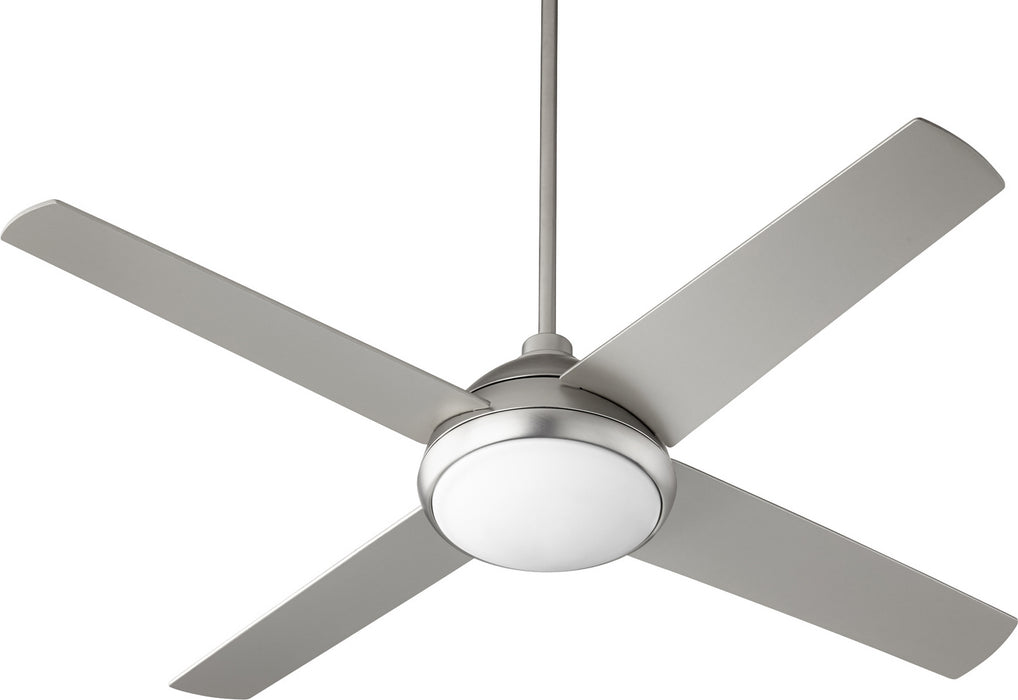 Quorum 68524-65 52" Ceiling Fan, Satin Nickel