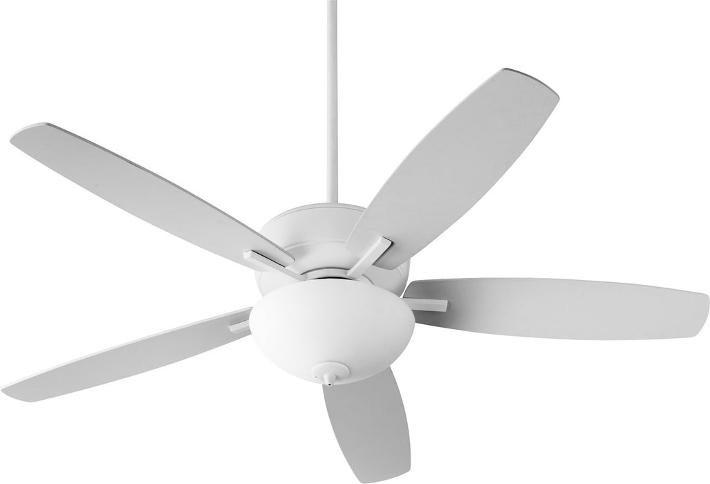 Quorum 70525-8 52" Ceiling Fan, Studio White