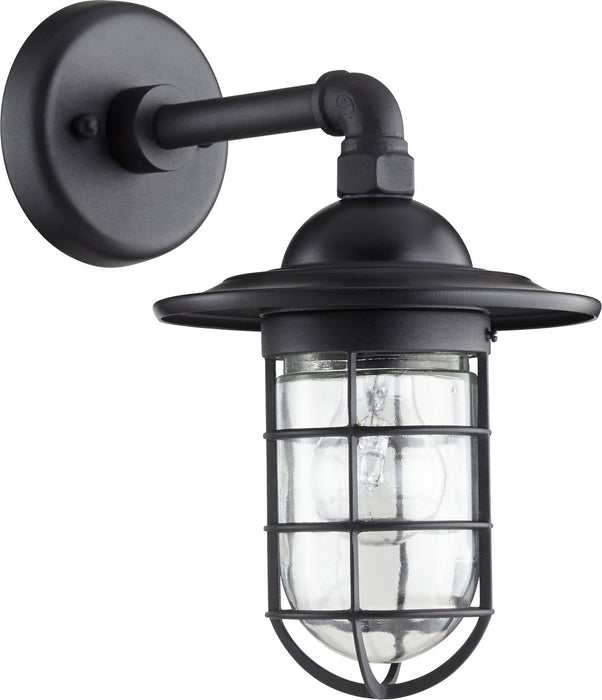 Quorum 7082-69 One Light Wall Mount, Textured Black