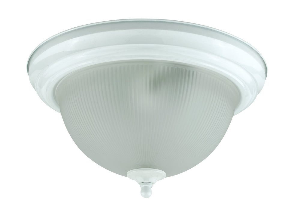 Cal Lighting LA-180S-WH One Light Ceiling Mount Fixture, White