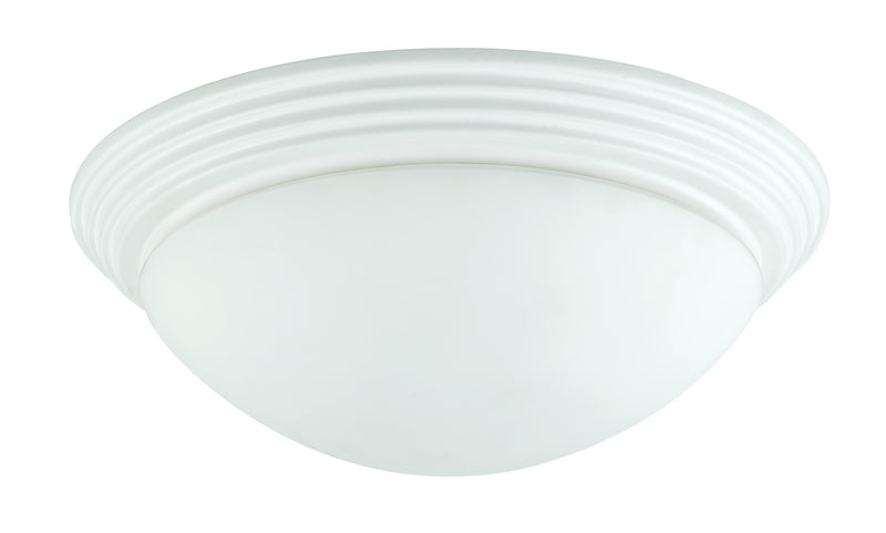 Cal Lighting LA-181S-WH One Light Ceiling Mount Fixture, White