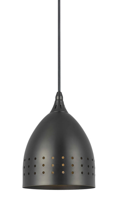 Cal Lighting UP-1007/6-ORB One Light Pendant, Brushed Steel
