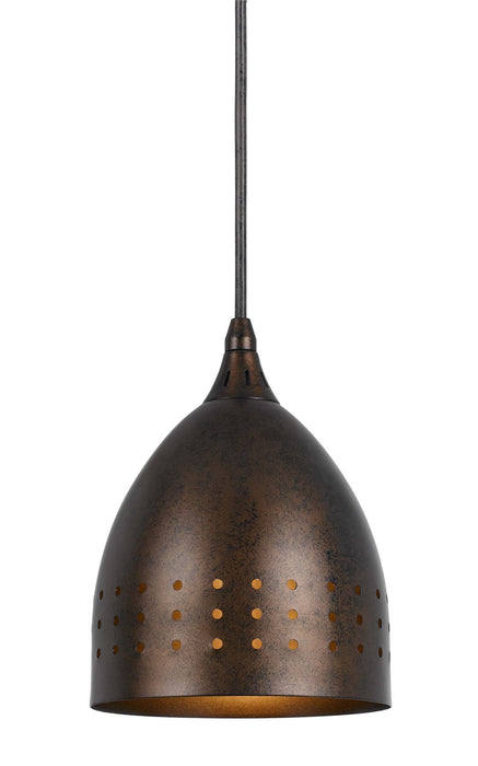 Cal Lighting UP-1007/6-RU One Light Pendant, Oil Rubbed Bronze