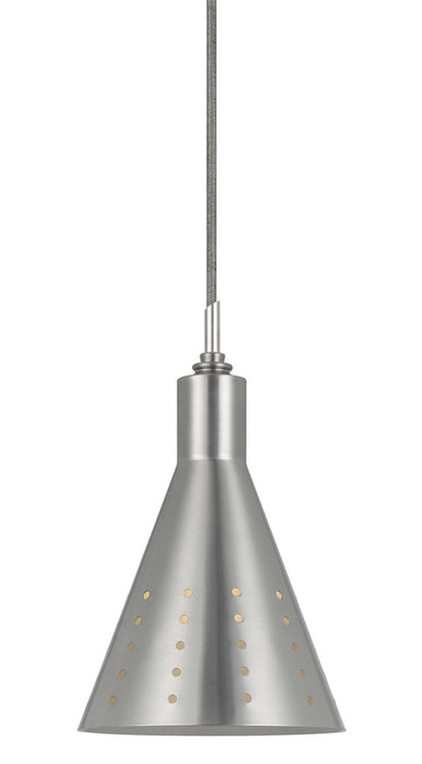 Cal Lighting UP-1011/6-BS One Light Pendant, Rust