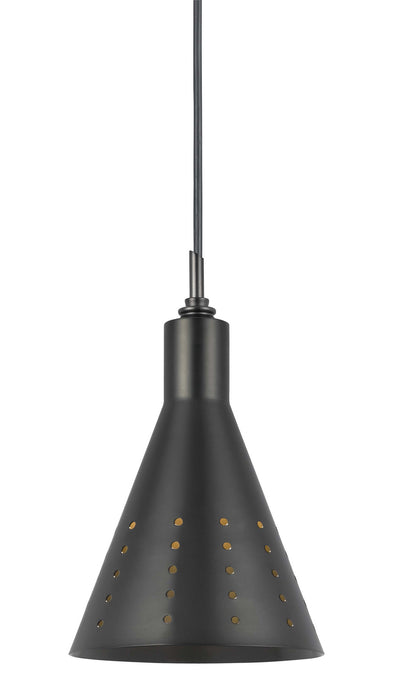 Cal Lighting UP-1011/6-ORB One Light Pendant, Brushed Steel