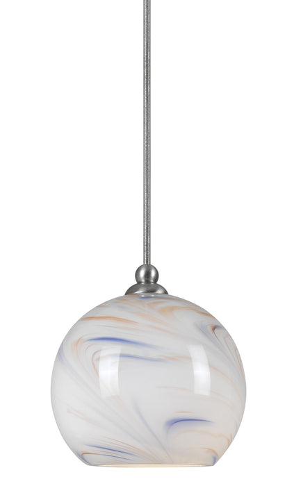 Cal Lighting UP-1042/6-BS One Light Pendant, Dark Bronze