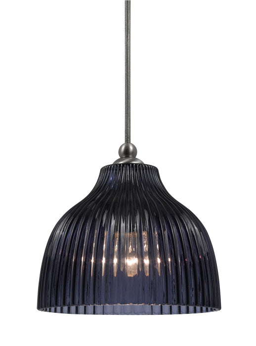 Cal Lighting UP-1069/6-BS One Light Pendant, Brushed Steel