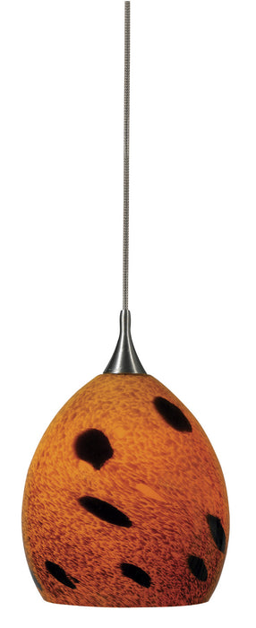 Cal Lighting UP-977/6-BS One Light Pendant, Brushed Steel