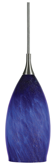 Cal Lighting UP-995/6-BS One Light Pendant, Brushed Steel
