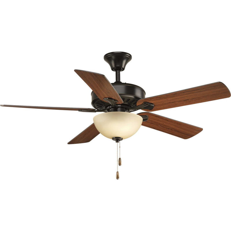 Progress Lighting P2503-20 52" Ceiling Fan, Antique Bronze