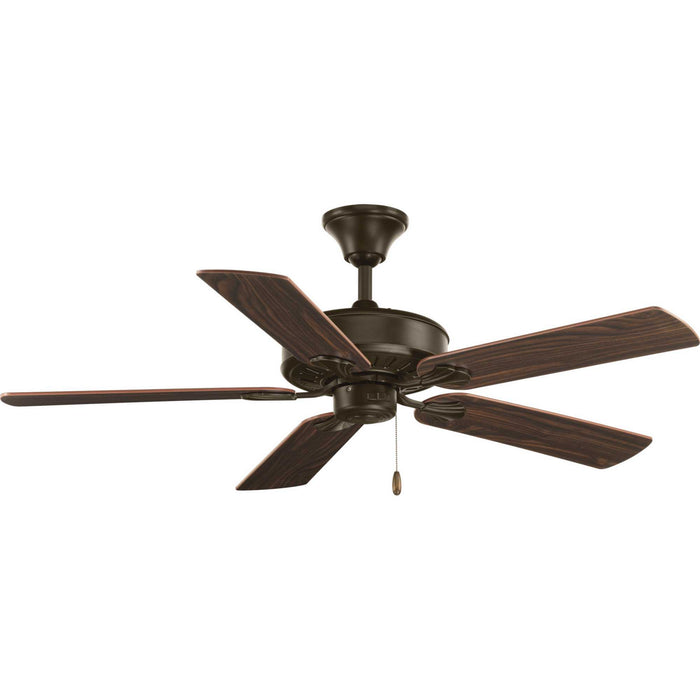 Progress Lighting P2503-20 52" Ceiling Fan, Antique Bronze