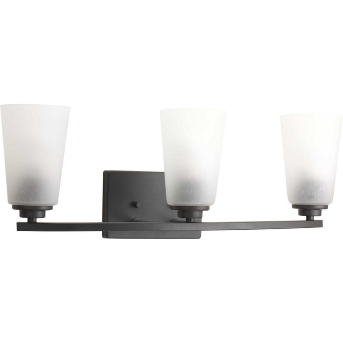 Progress Lighting P300010-143 Three Light Bath, Graphite
