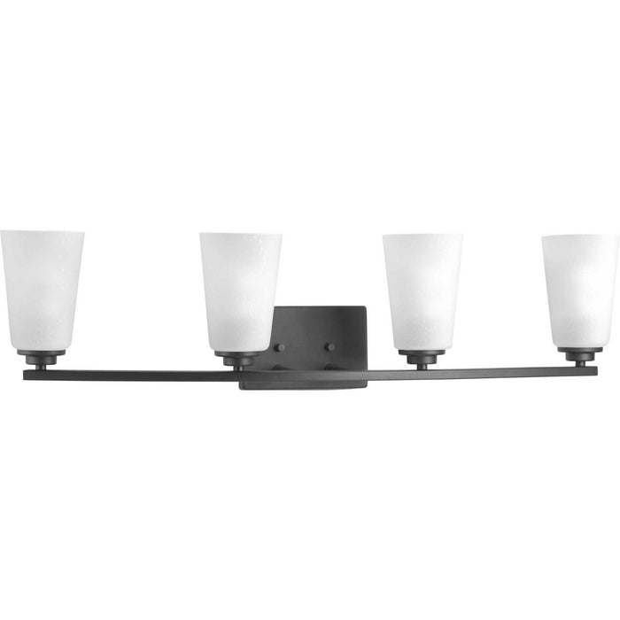 Progress Lighting P300011-143 Four Light Bath, Graphite