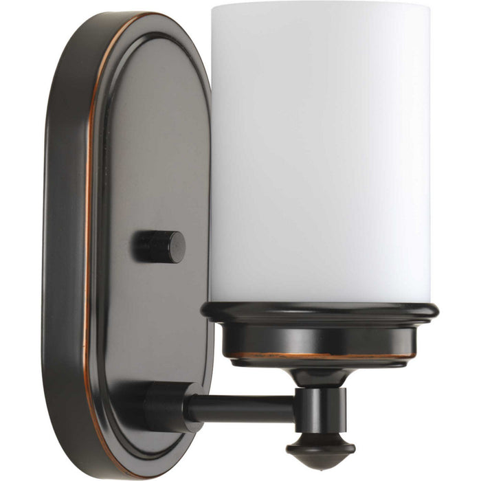Progress Lighting P300012-139 One Light Bath, Rubbed Bronze