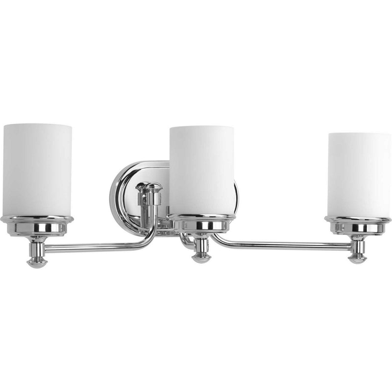 Progress Lighting P300014-015 Three Light Bath, Polished Chrome