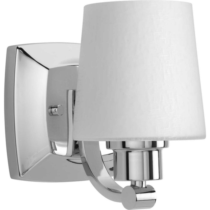 Progress Lighting P300016-015 One Light Bath, Polished Chrome