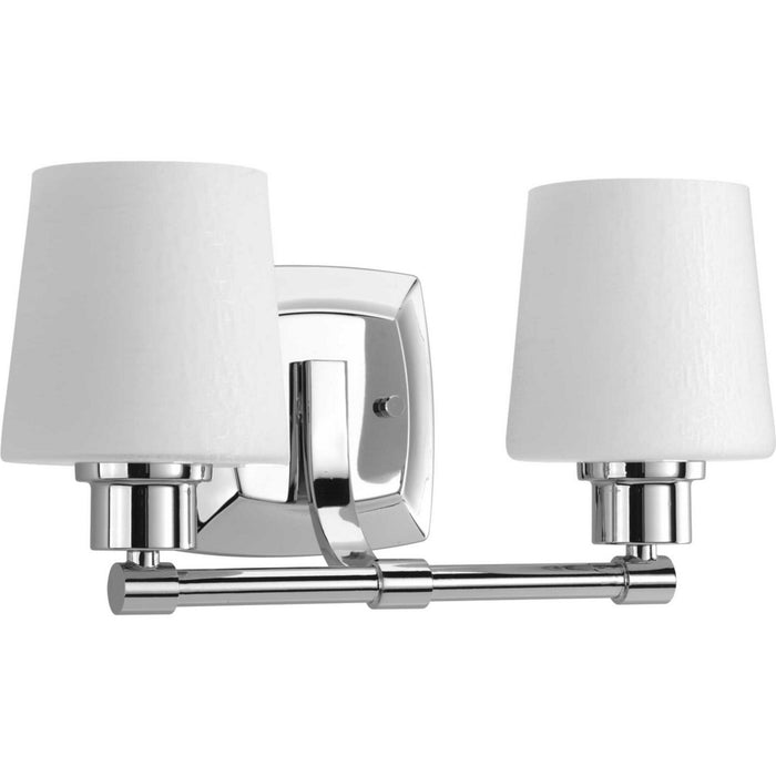 Progress Lighting P300017-015 Two Light Bath, Polished Chrome