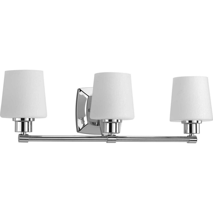 Progress Lighting P300018-015 Three Light Bath, Polished Chrome