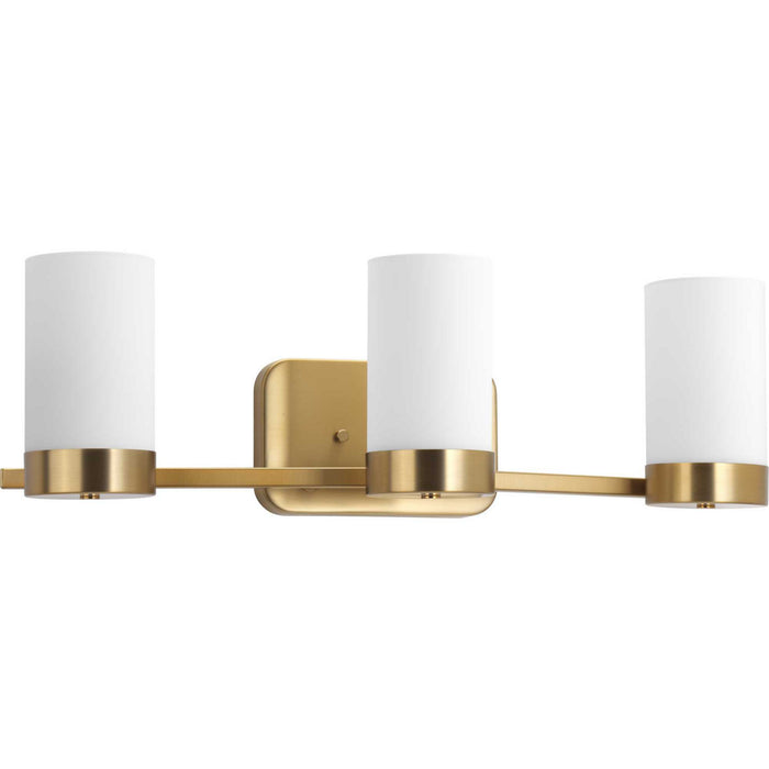 Progress Lighting P300022-109 Three Light Bath, Brushed Bronze