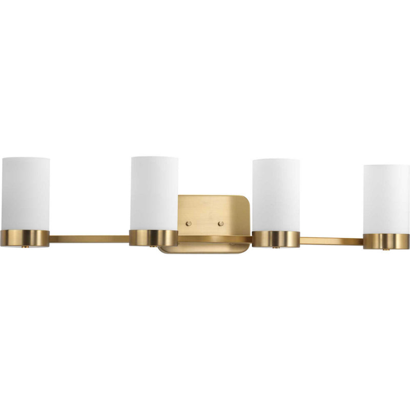Progress Lighting P300023-109 Four Light Bath, Brushed Bronze