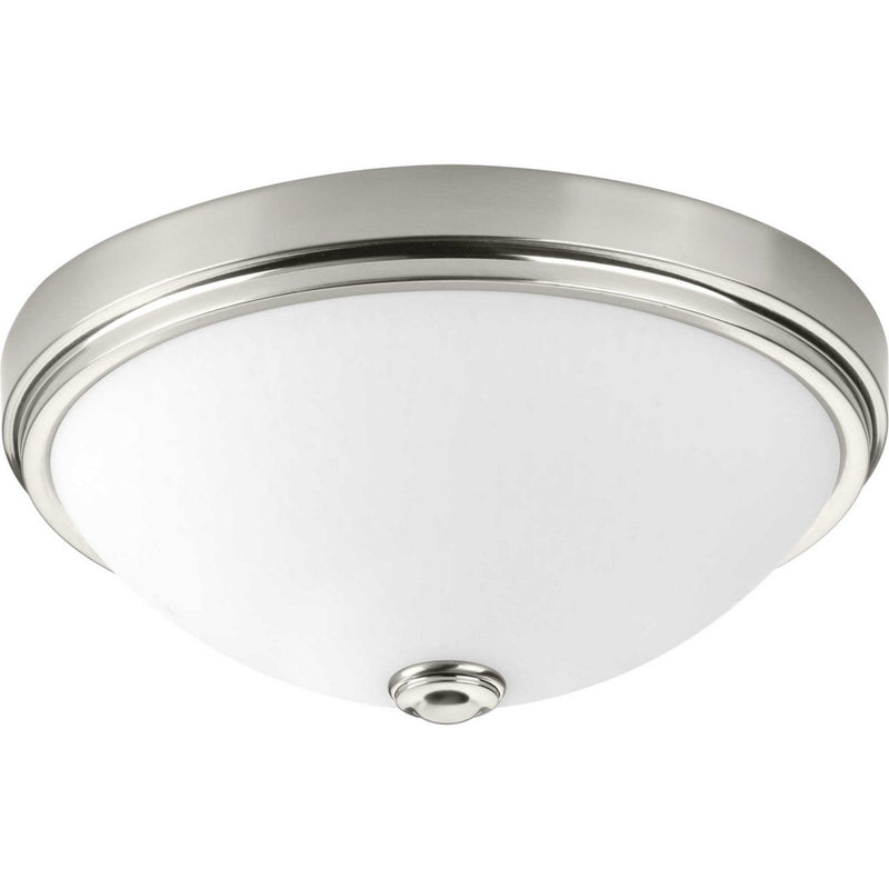 Progress Lighting P350006-009-30 LED Flush Mount, Brushed Nickel