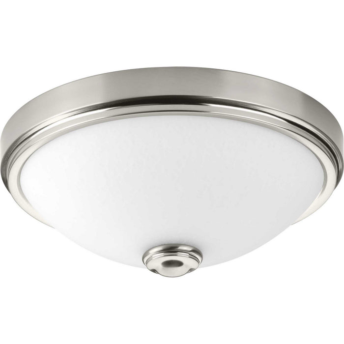 Progress Lighting P350007-009-30 LED Flush Mount, Brushed Nickel