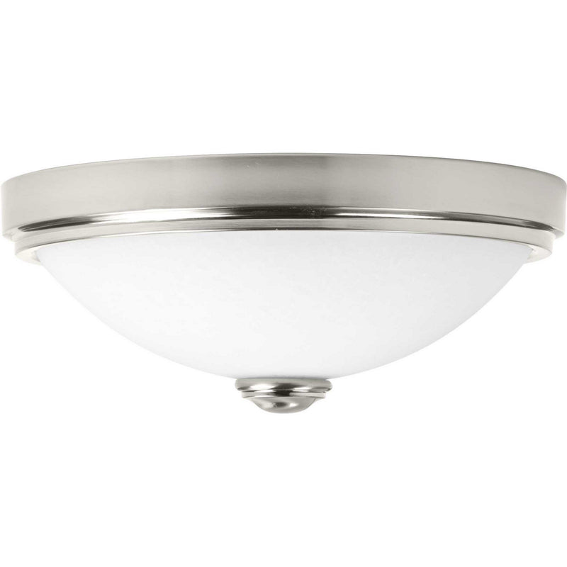 Progress Lighting P350007-009-30 LED Flush Mount, Brushed Nickel