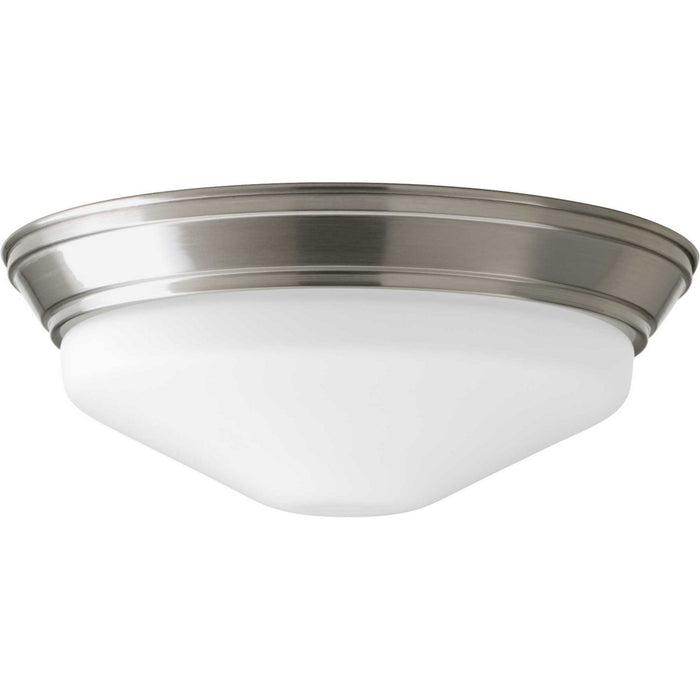 Progress Lighting P350053-009-30 LED Flush Mount, Brushed Nickel