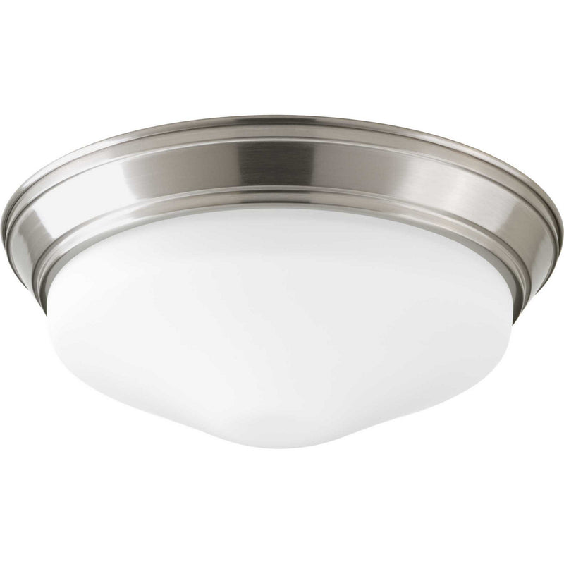 Progress Lighting P350054-009-30 LED Flush Mount, Brushed Nickel