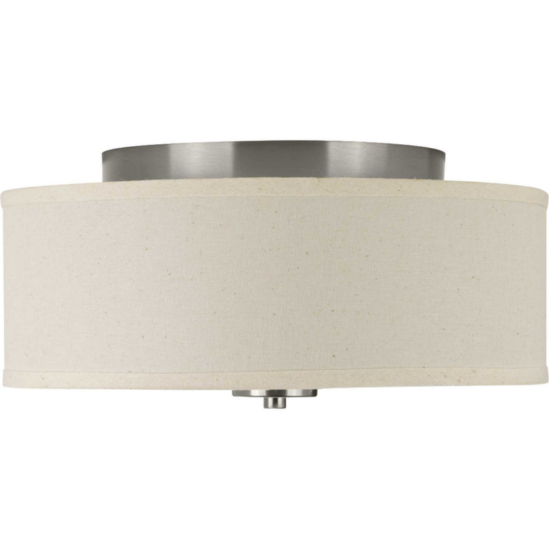Progress Lighting P3696-0930K9 LED Flush Mount, Brushed Nickel