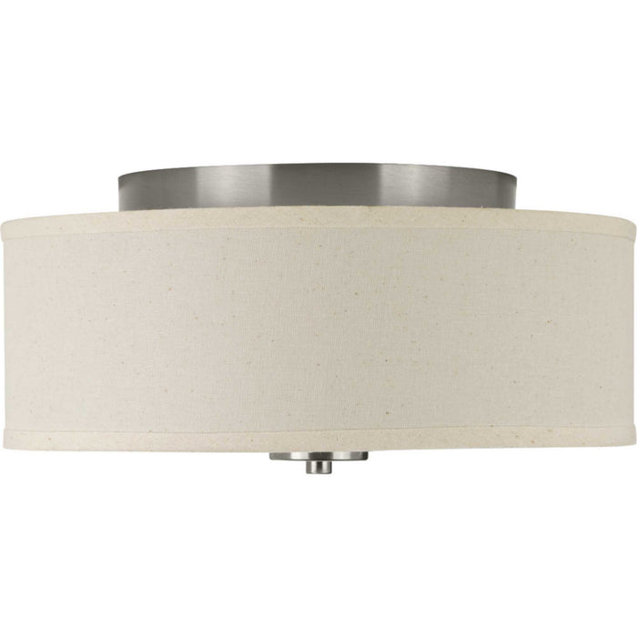 Progress Lighting P3696-0930K9 LED Flush Mount, Brushed Nickel