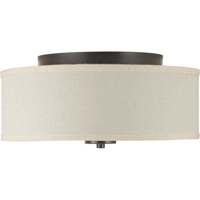 Progress Lighting P3696-2030K9 LED Flush Mount, Antique Bronze