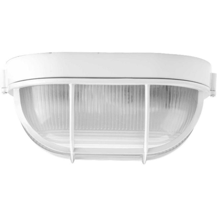 Progress Lighting P3706-30 One Light Flush Mount, White