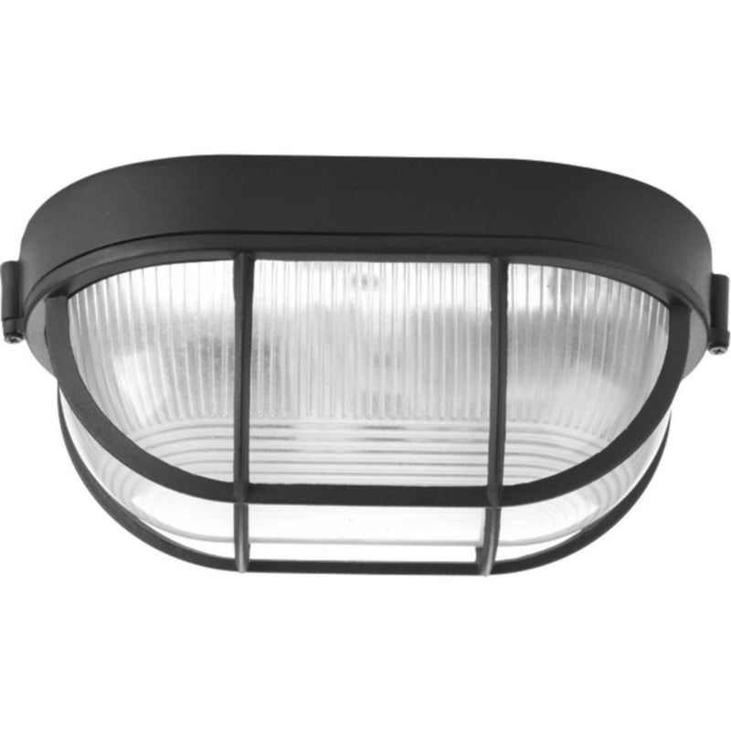 Progress Lighting P3706-31 One Light Flush Mount, Black