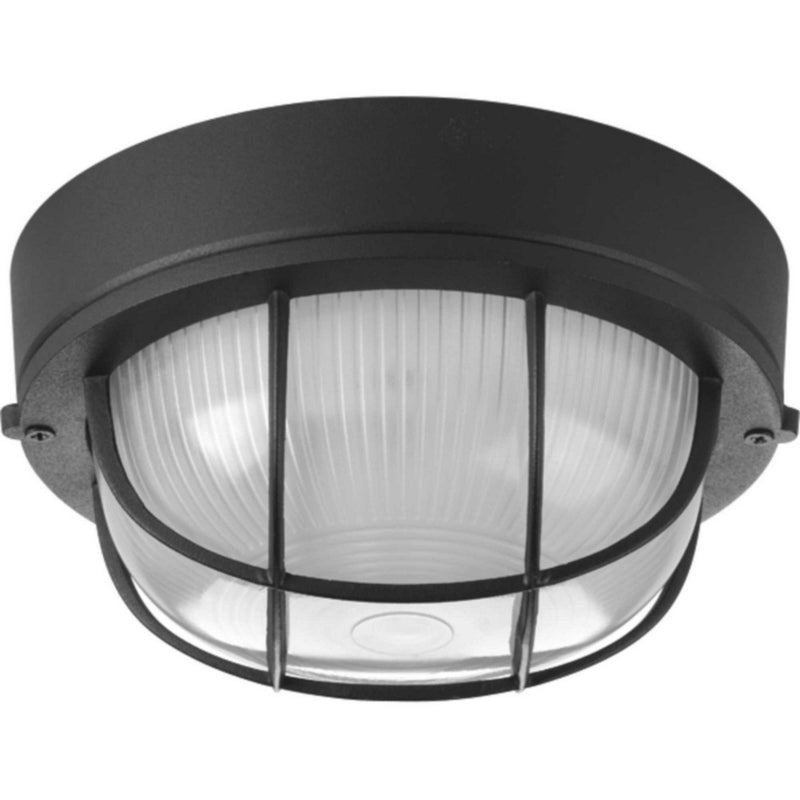 Progress Lighting P3709-31 One Light Flush Mount, Black