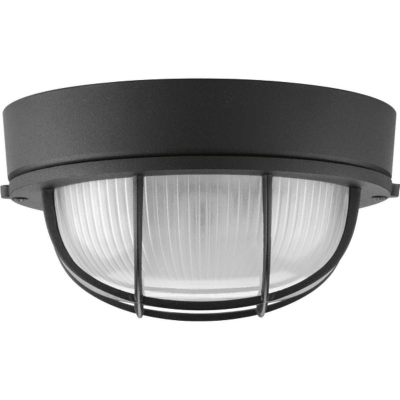 Progress Lighting P3709-31 One Light Flush Mount, Black