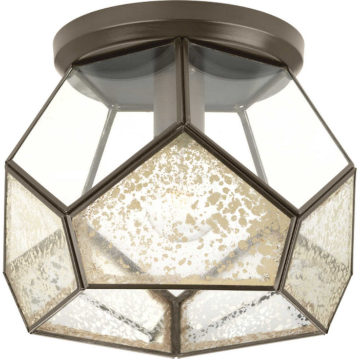 Progress Lighting P3868-20 One Light Close-to-Ceiling, Antique Bronze