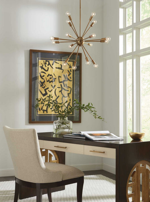 Progress Lighting P400041-109 16 Light Chandelier, Brushed Bronze