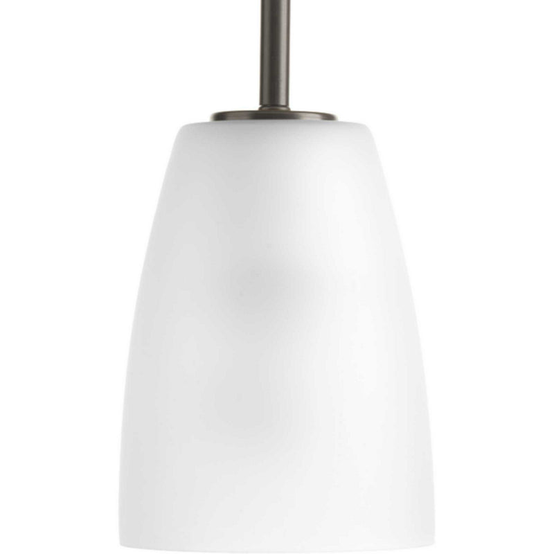 Progress Lighting P500029-020 One Light Mini Pendant, Antique Bronze