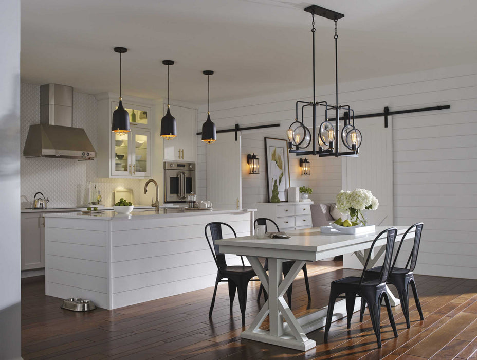 Progress Lighting P500032-031 One Light Mini Pendant, Black
