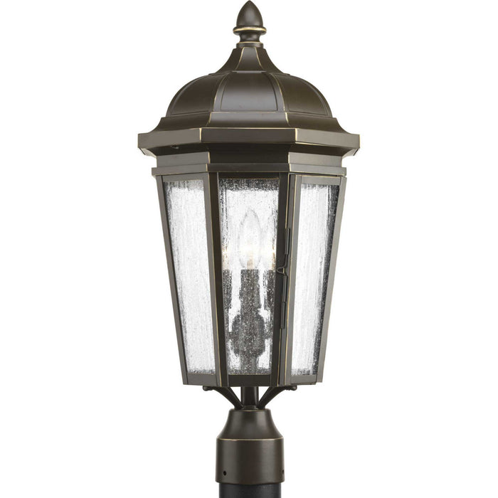 Progress Lighting P540002-020 Three Light Post Lantern, Antique Bronze