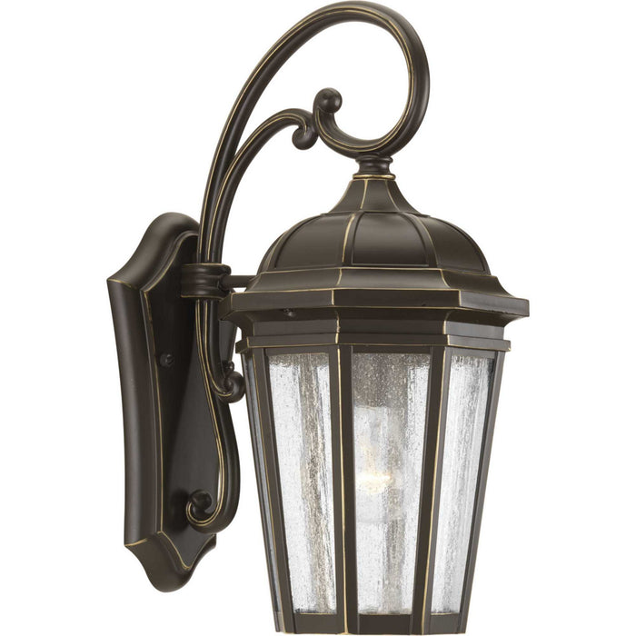 Progress Lighting P560015-020 One Light Wall Lantern, Antique Bronze