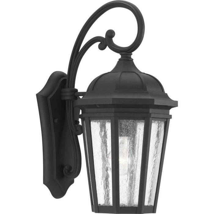 Progress Lighting P560015-031 One Light Wall Lantern, Black