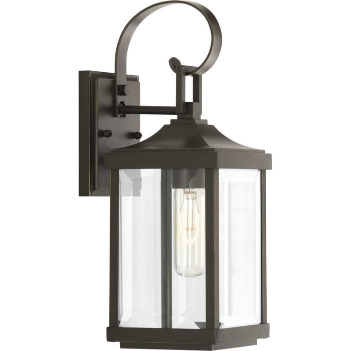 Progress Lighting P560021-020 One Light Wall Lantern, Antique Bronze