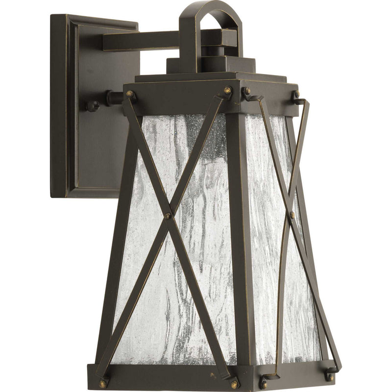Progress Lighting P560031-020 One Light Wall Lantern, Antique Bronze