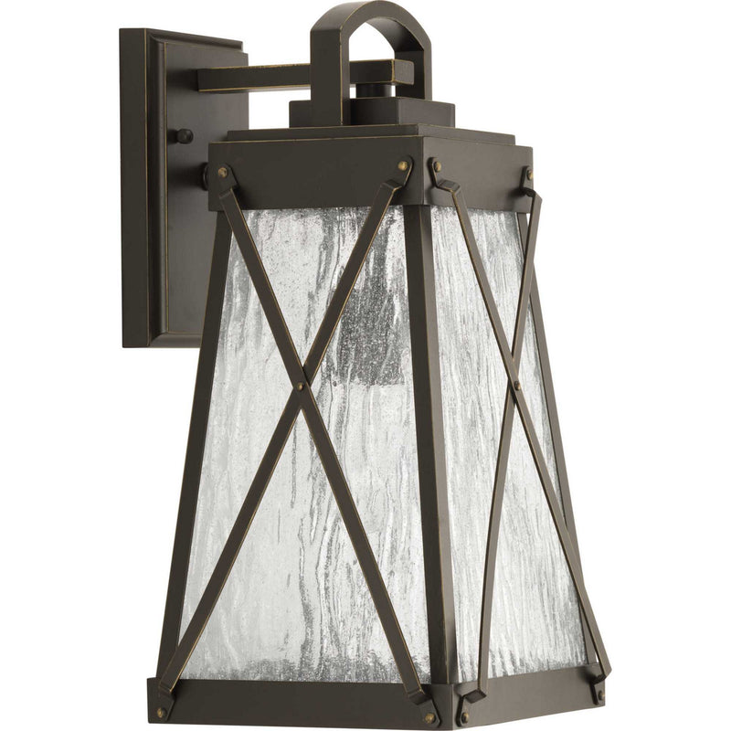 Progress Lighting P560032-020 One Light Wall Lantern, Antique Bronze
