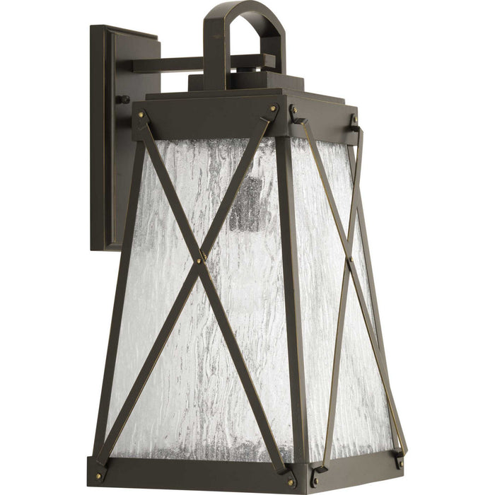 Progress Lighting P560033-020 One Light Wall Lantern, Antique Bronze